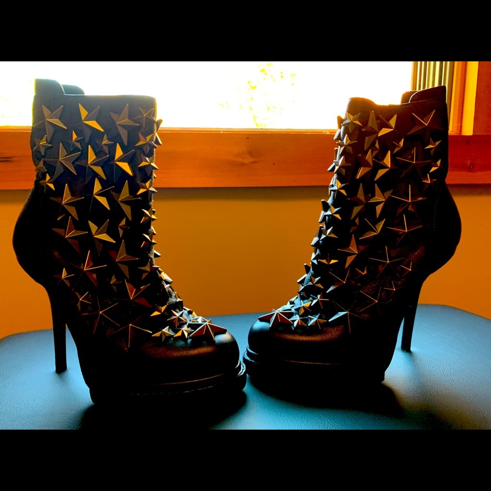 Jeffrey Campbell See Stars Ankle Boots
